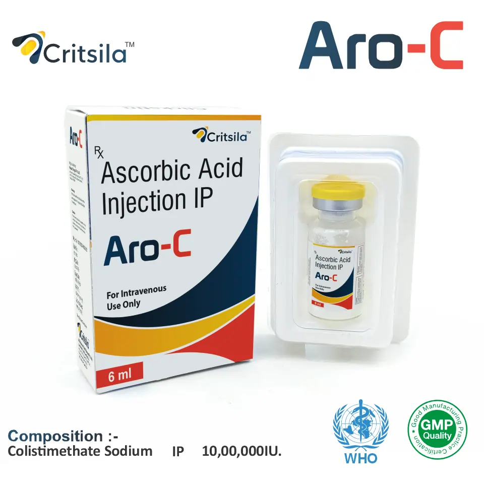 Ascorbic Acid 150mg Injection for immune support | Best price for PCD Pharma Franchise | WHO-GMP certified